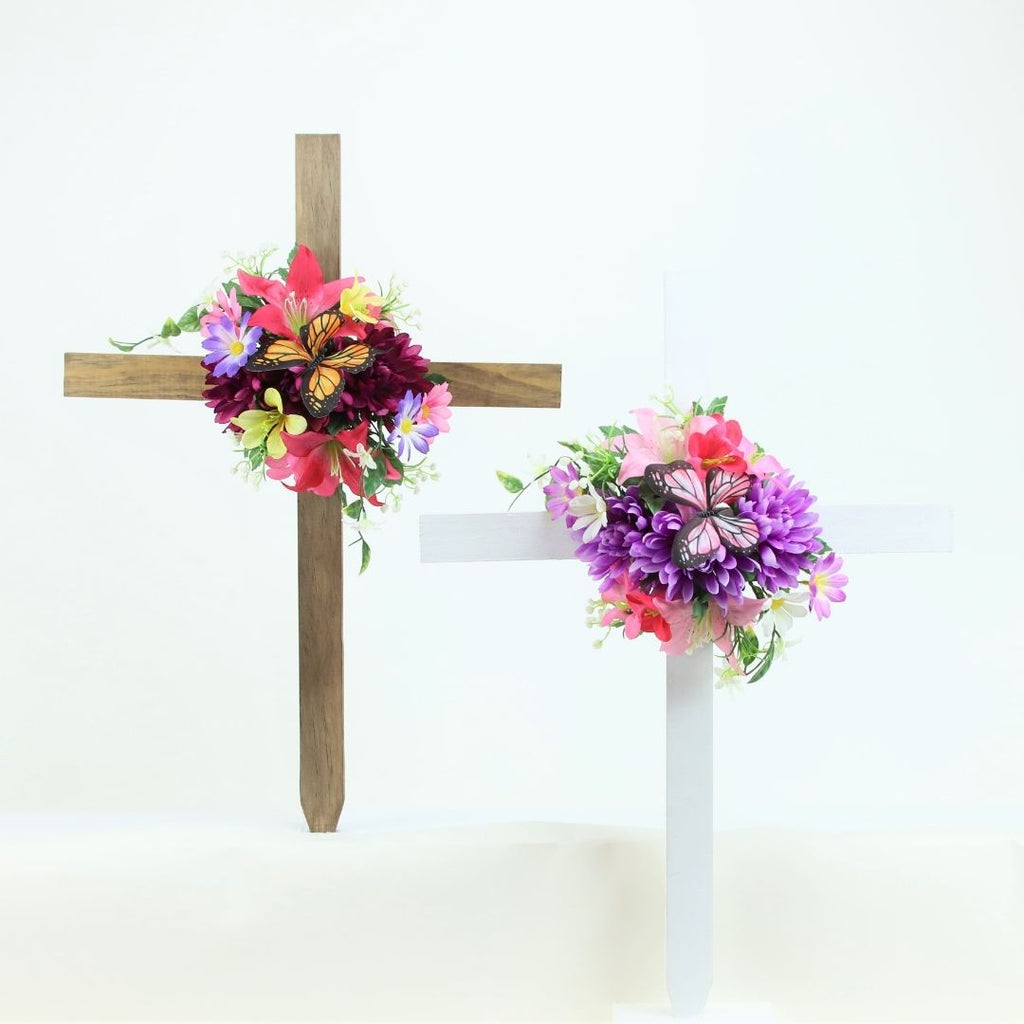 Wooden Memorial Crosses